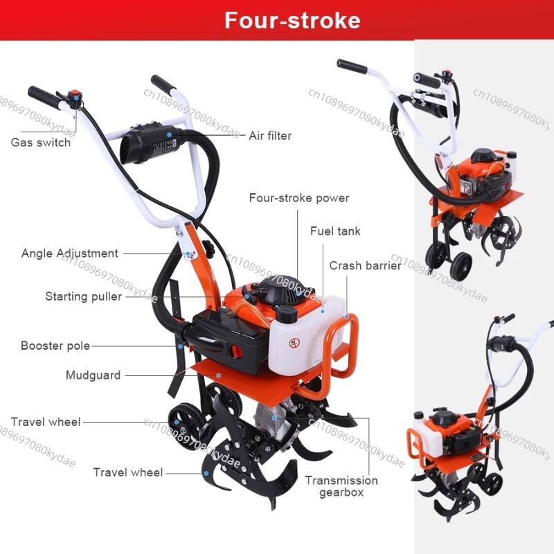 Multi-function Micro Tiller Ma - đánh giá và giá Farming Agriculture Tools