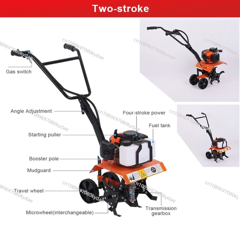 Multi-function Micro Tiller Ma - đánh giá và giá Farming Agriculture Tools