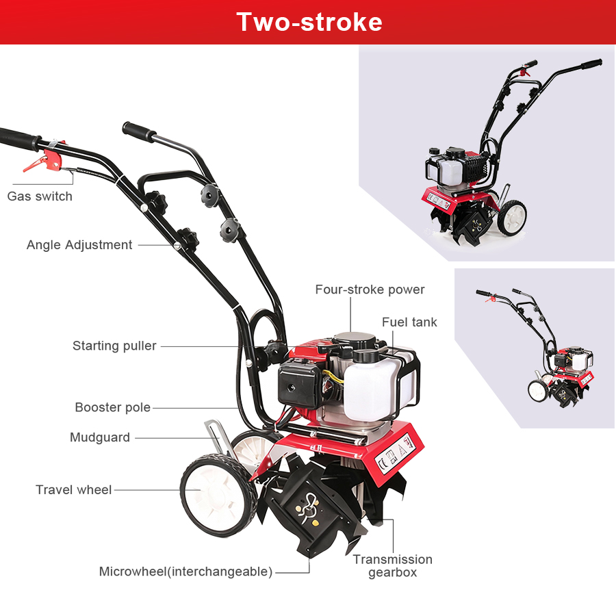 Tungfull Petrol Micro Cultivat - đánh giá và giá Farming Agriculture Tools