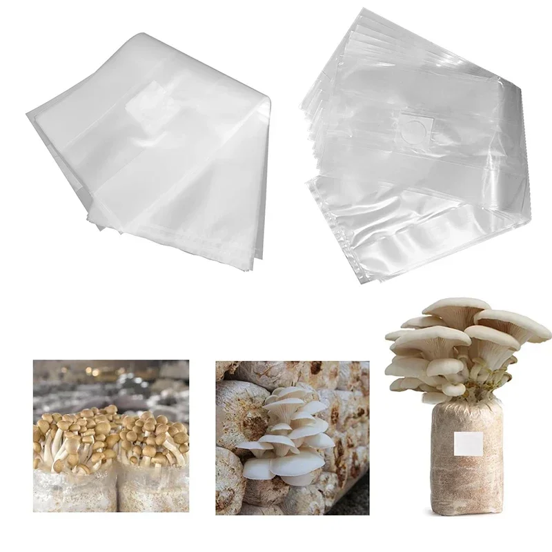 10/20Pcs Mushroom Grow Bags Hi - đánh giá và giá Mushroom Spawn Bag