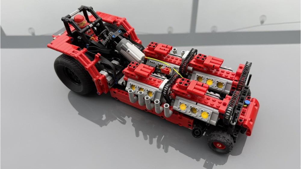 MOC Tractor puller, Urban Farm - đánh giá và giá Urban Farming Agriculture