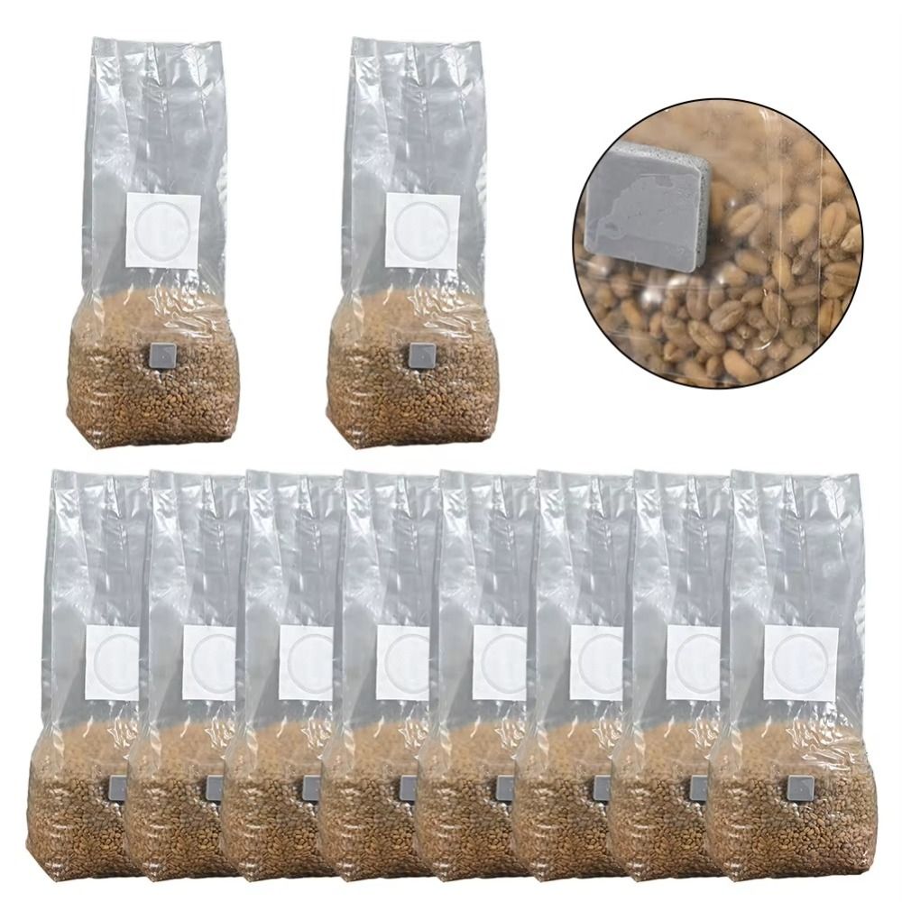 50pcs PP Mushroom Planting Bag - đánh giá và giá Mushroom Spawn Bag